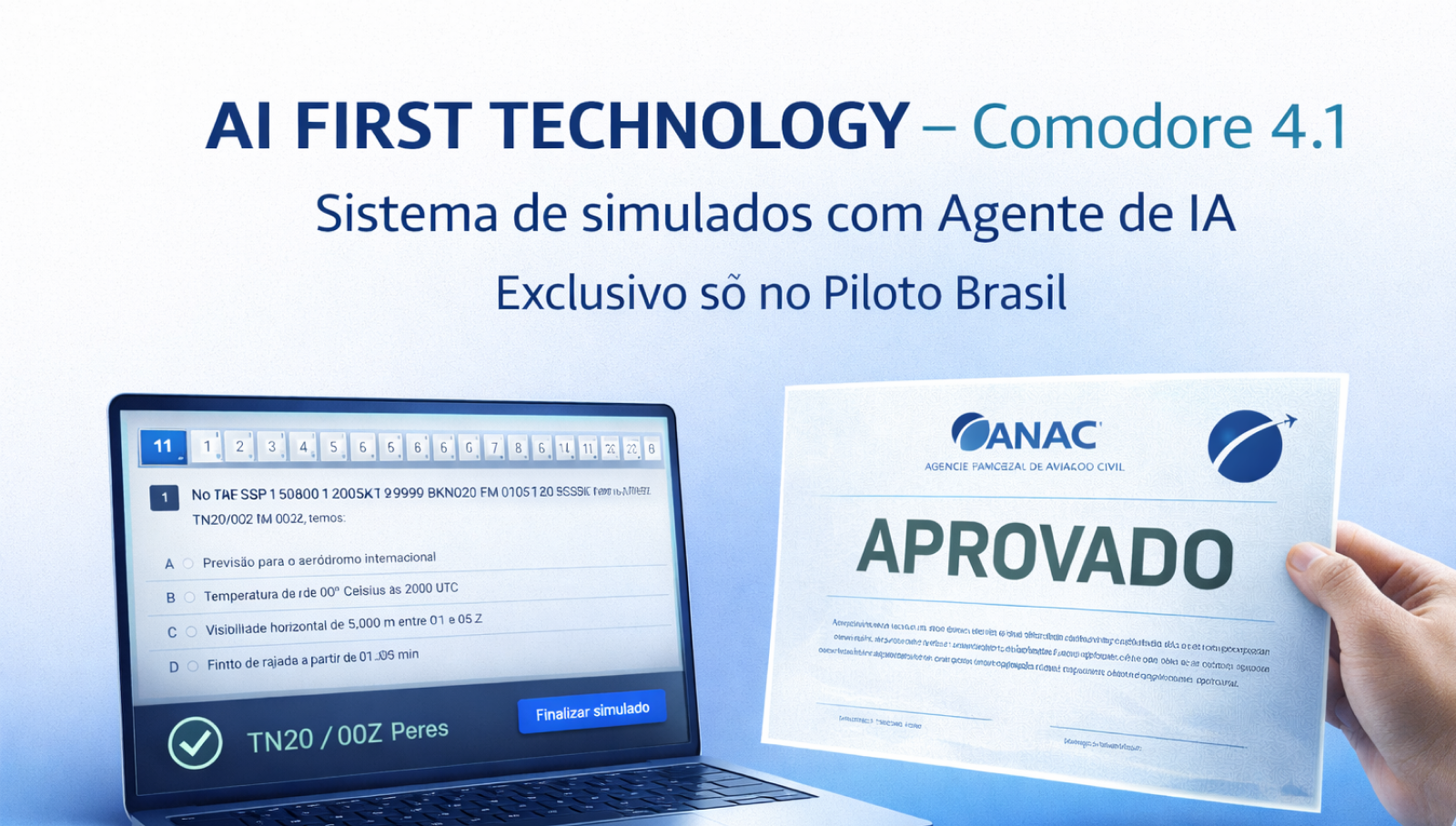 Inteligência Artificial nos Simulados ANAC