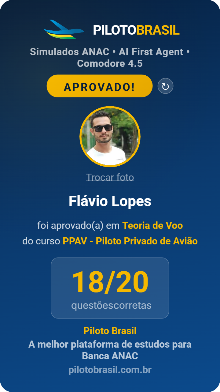 Flávio Lopes aprovado