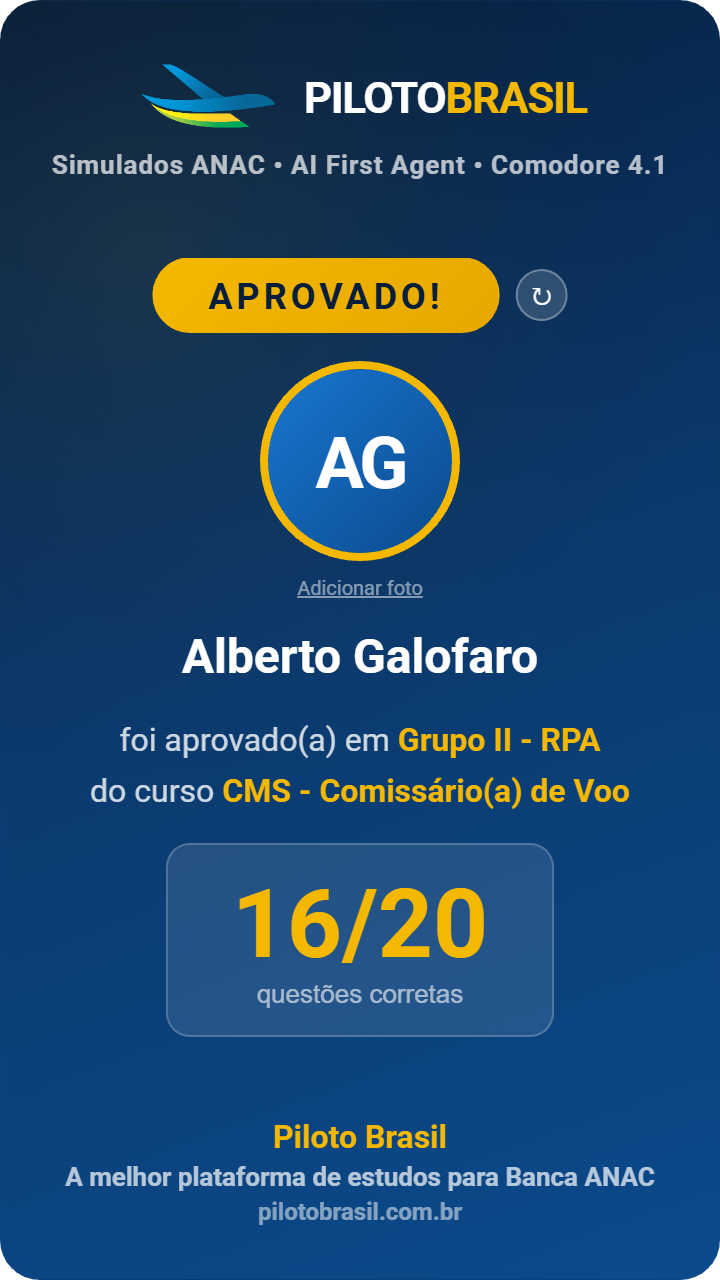Alberto Galofaro aprovado