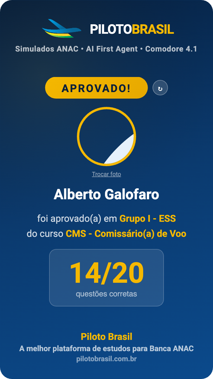 Alberto Galofaro aprovado