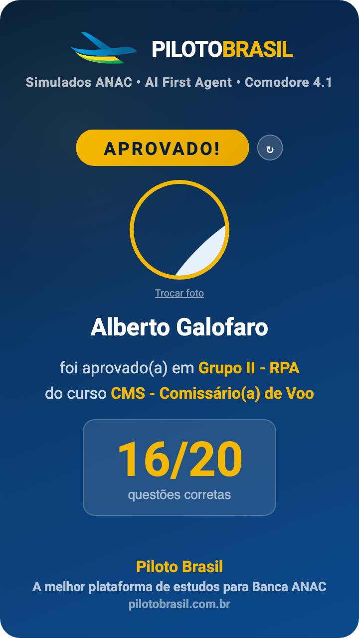 Alberto Galofaro aprovado