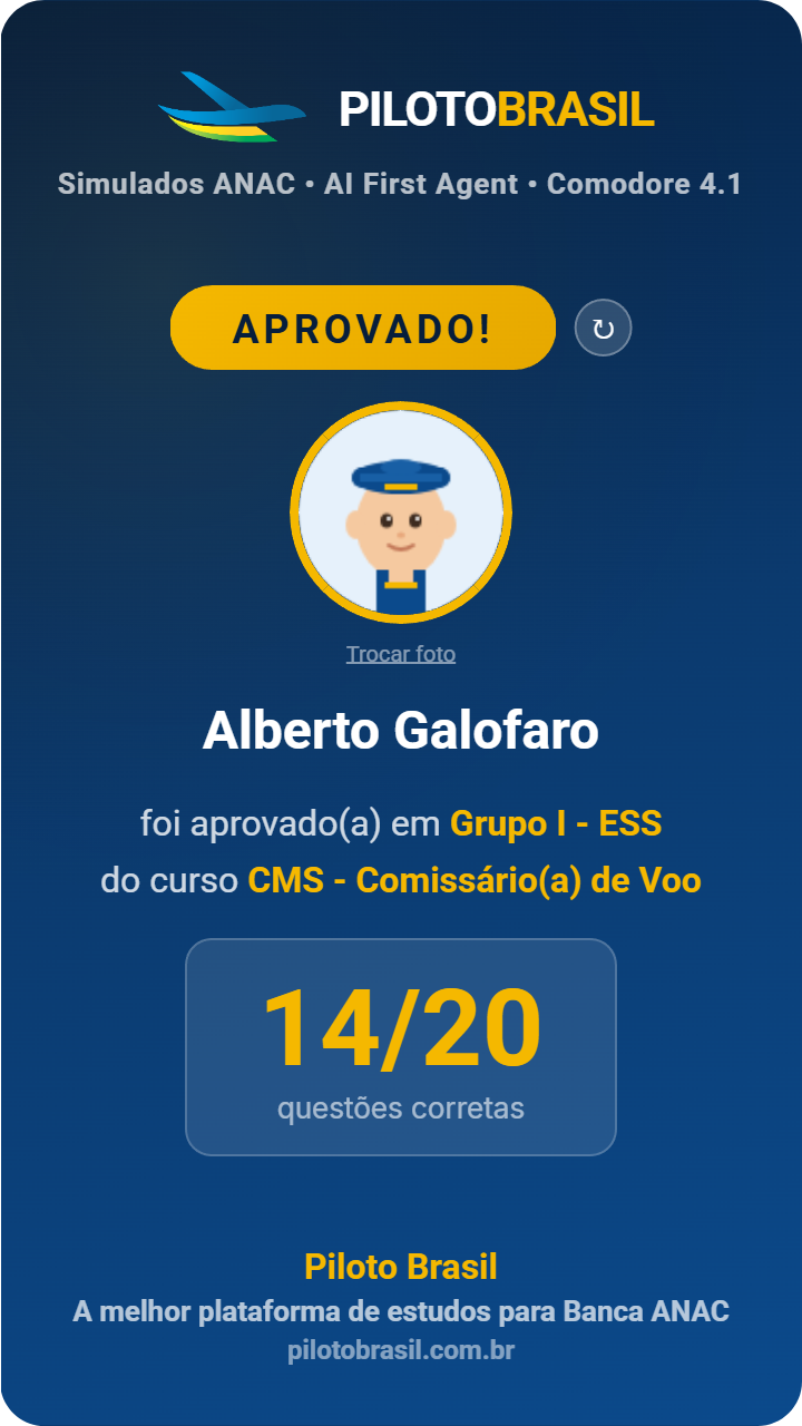 Alberto Galofaro aprovado