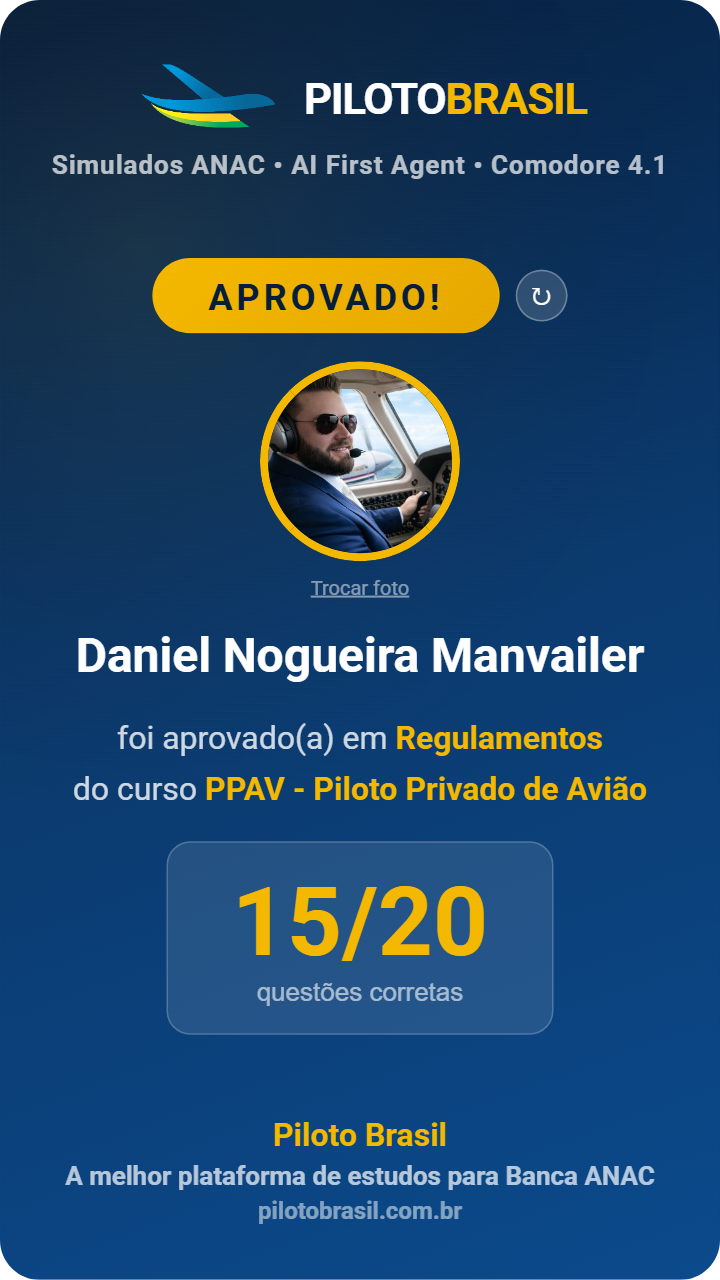 Daniel Nogueira Manvailer aprovado
