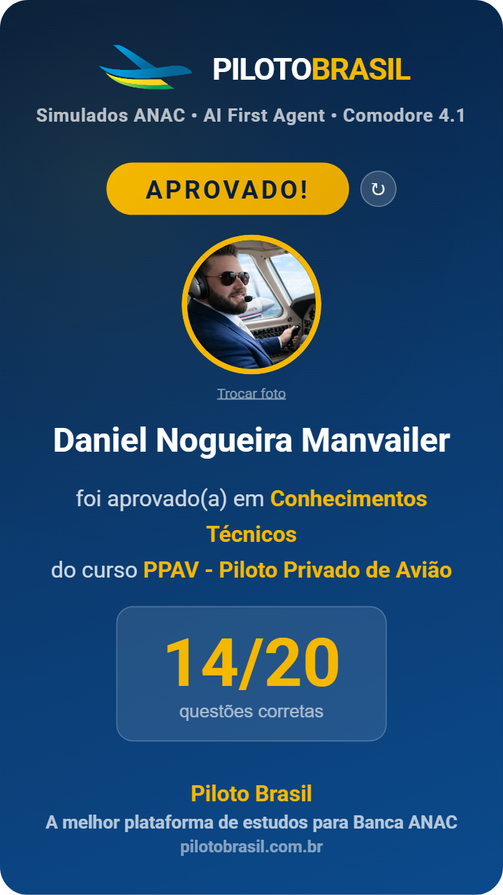 Daniel Nogueira Manvailer aprovado