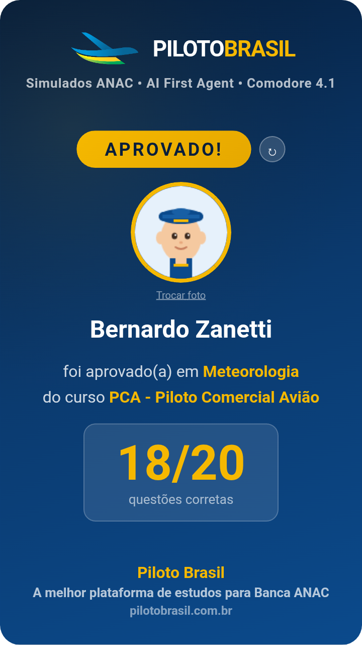 Bernardo Zanetti aprovado
