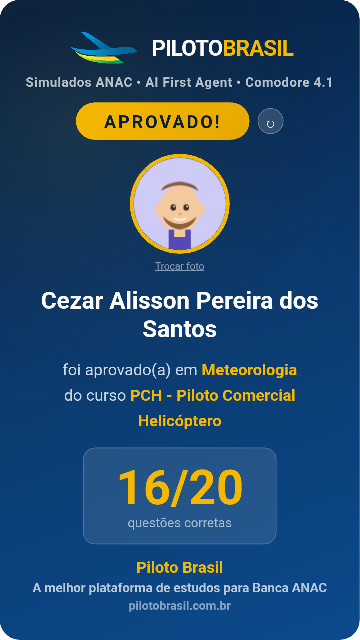 Cezar Alisson Pereira dos Santos aprovado