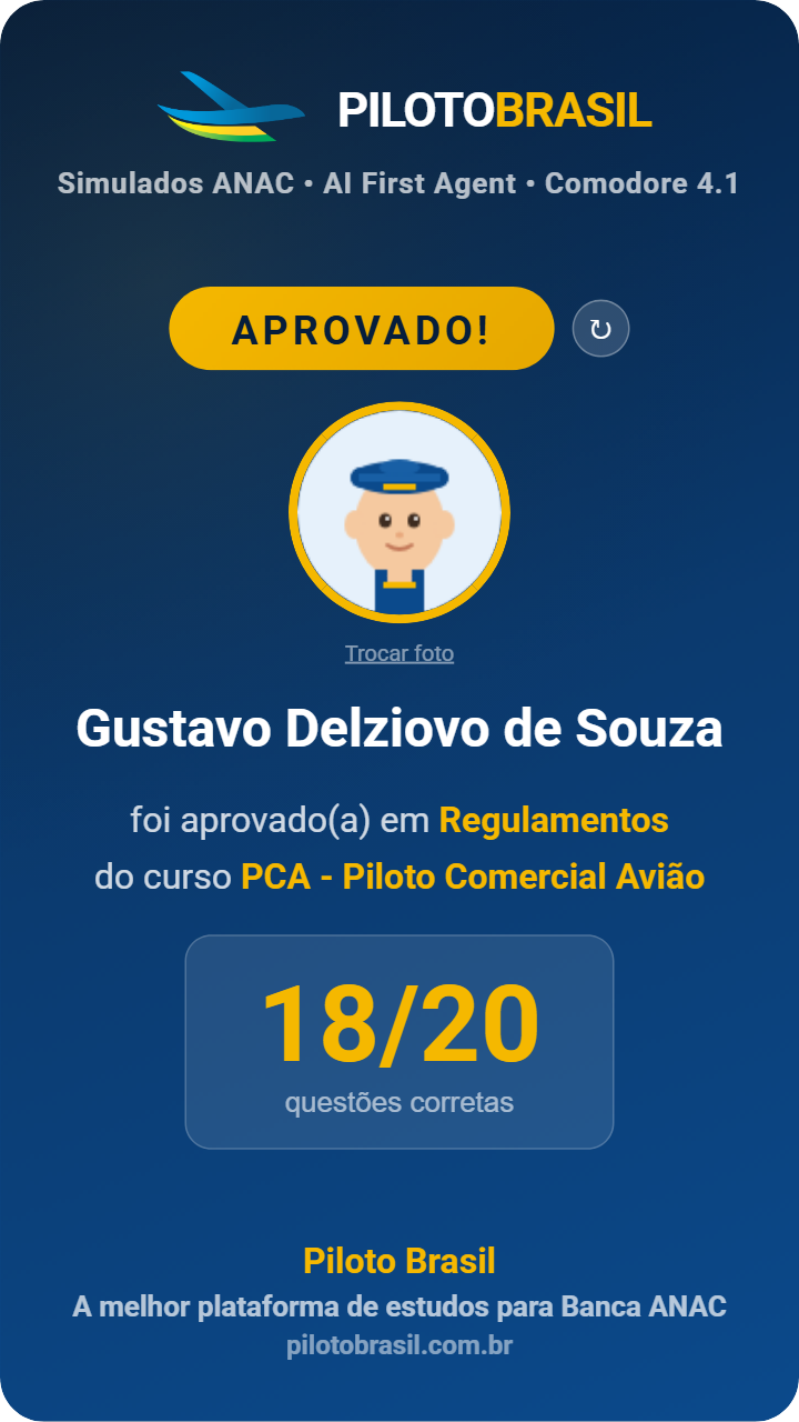 Gustavo Delziovo de Souza aprovado