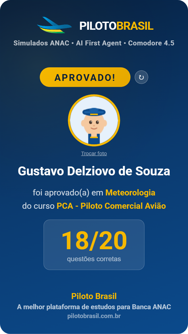 Gustavo Delziovo de Souza aprovado