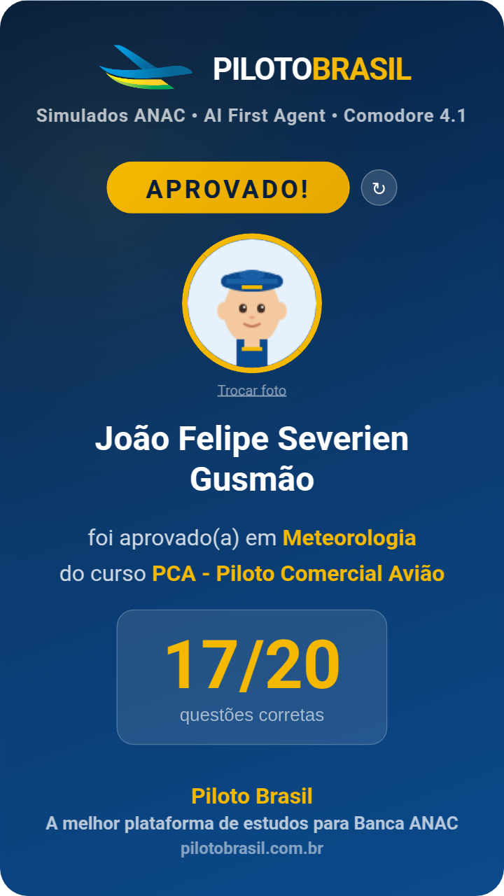 João Felipe Severien Gusmão aprovado