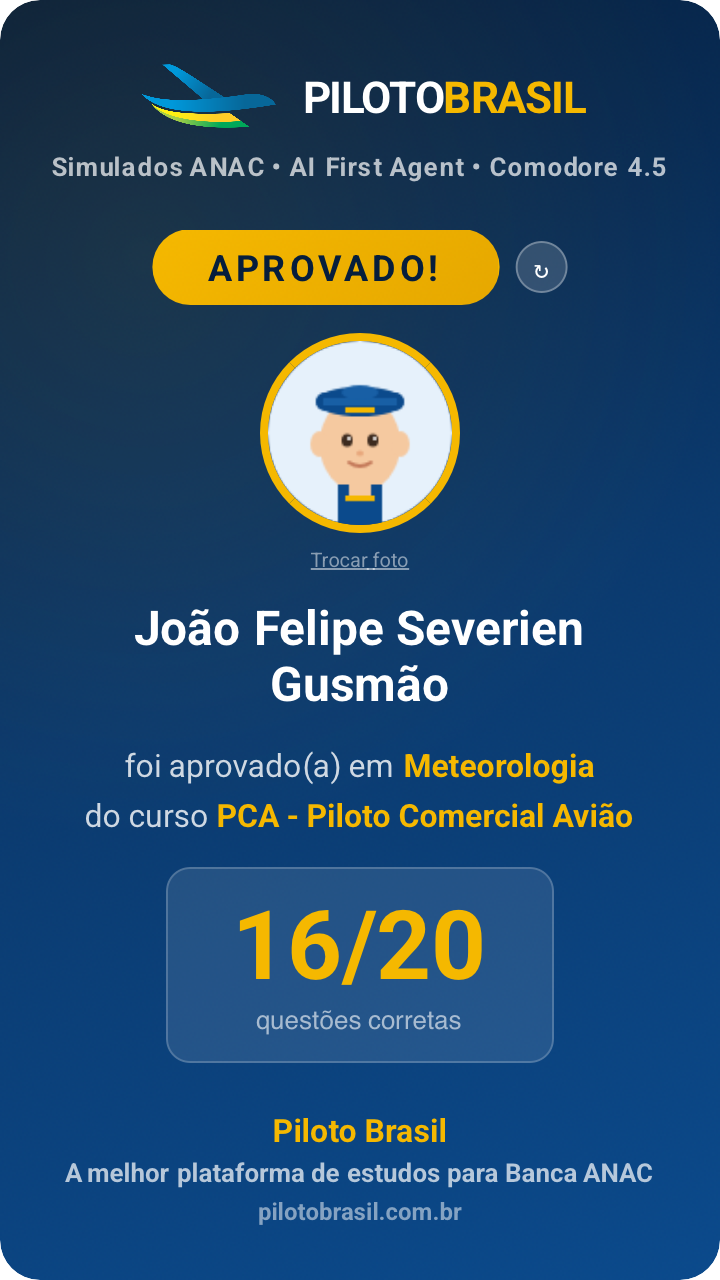 João Felipe Severien Gusmão aprovado