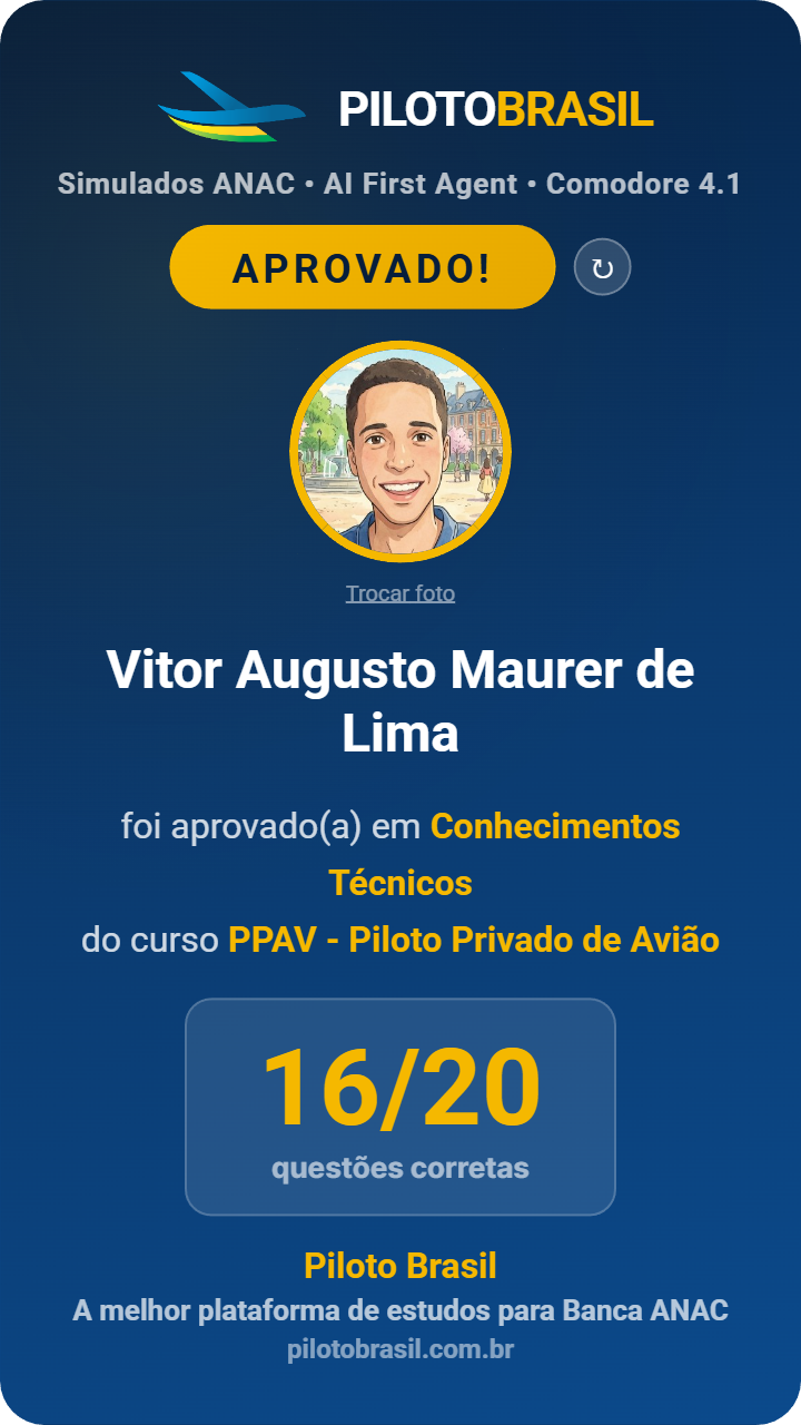 Vitor Augusto Maurer de Lima aprovado