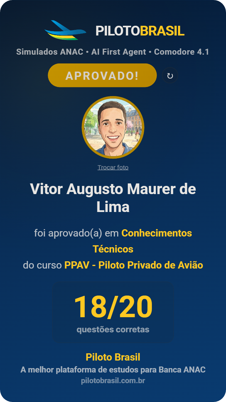 Vitor Augusto Maurer de Lima aprovado