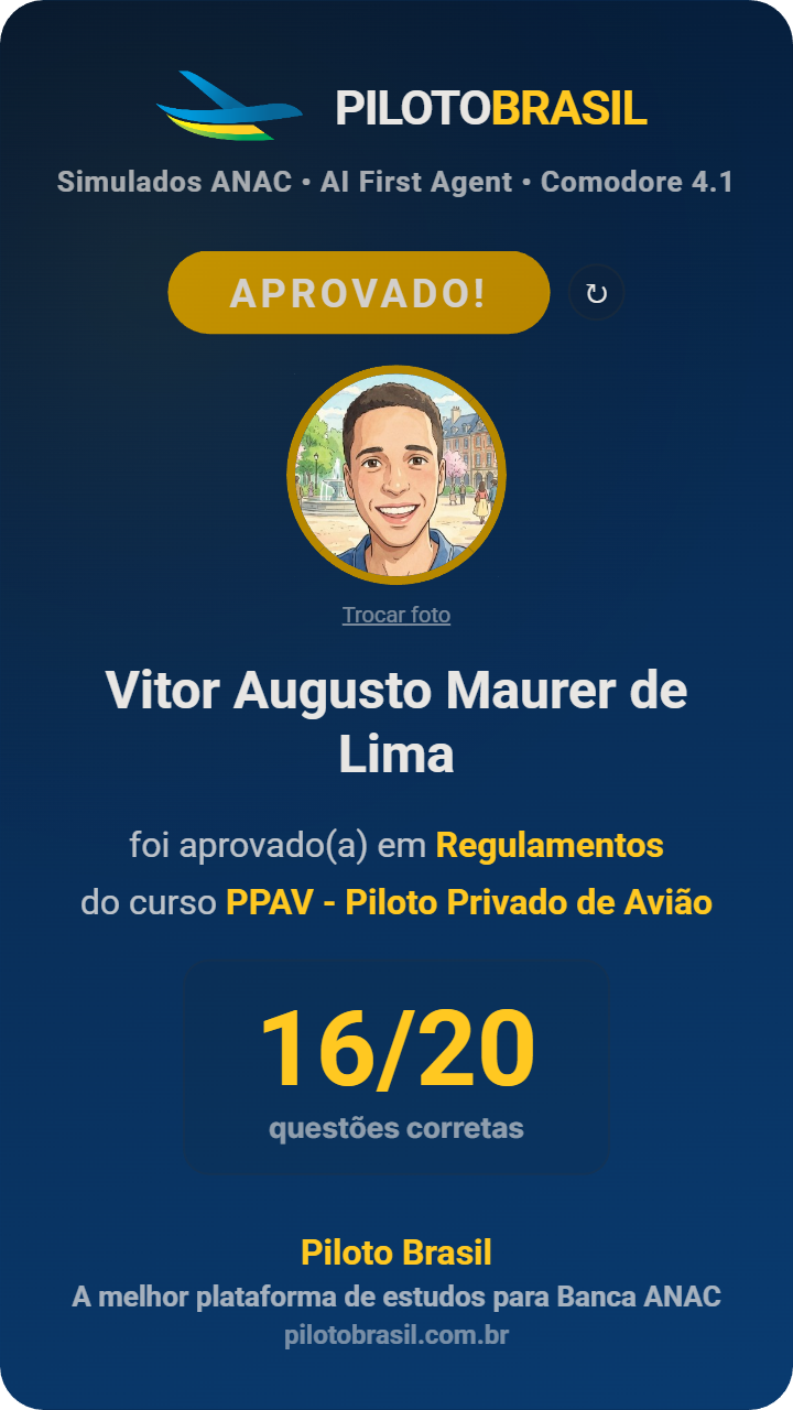 Vitor Augusto Maurer de Lima aprovado