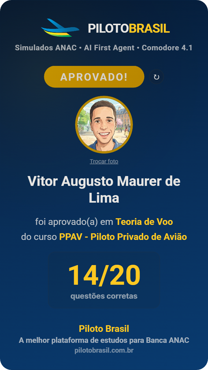 Vitor Augusto Maurer de Lima aprovado