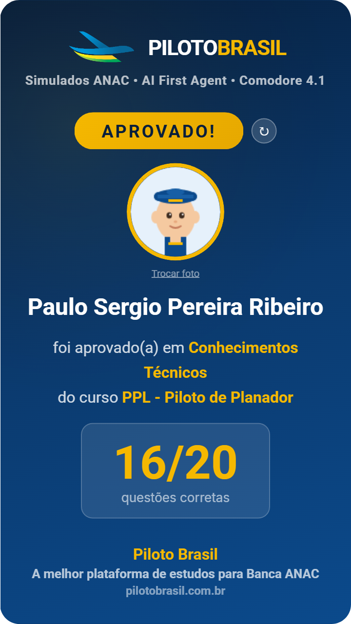 Paulo Sergio Pereira Ribeiro aprovado