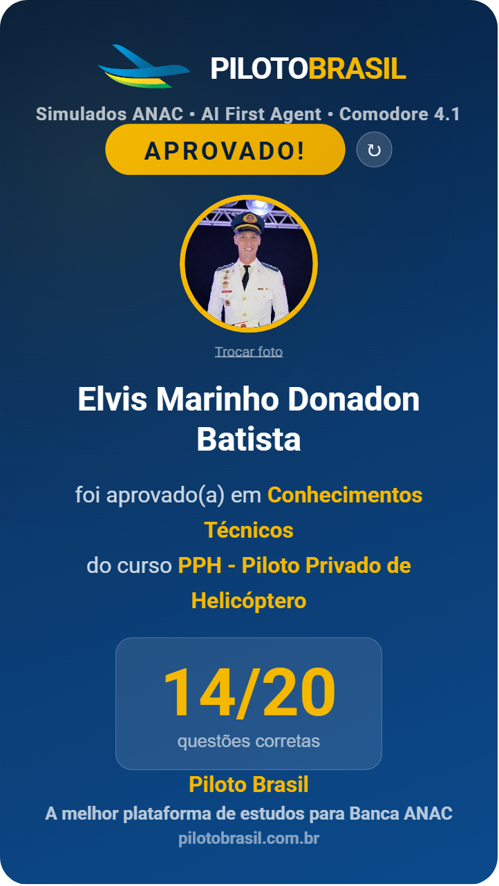 Elvis Marinho Donadon Batista aprovado