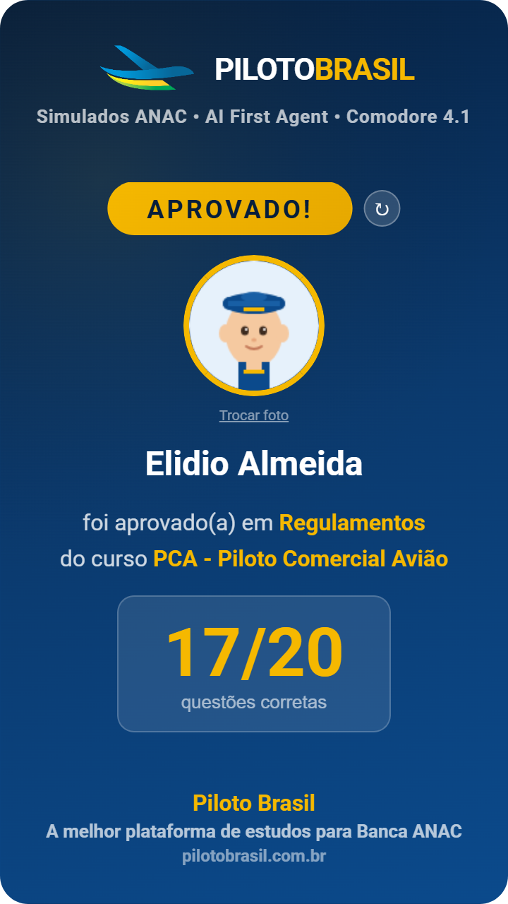 Elidio Almeida aprovado