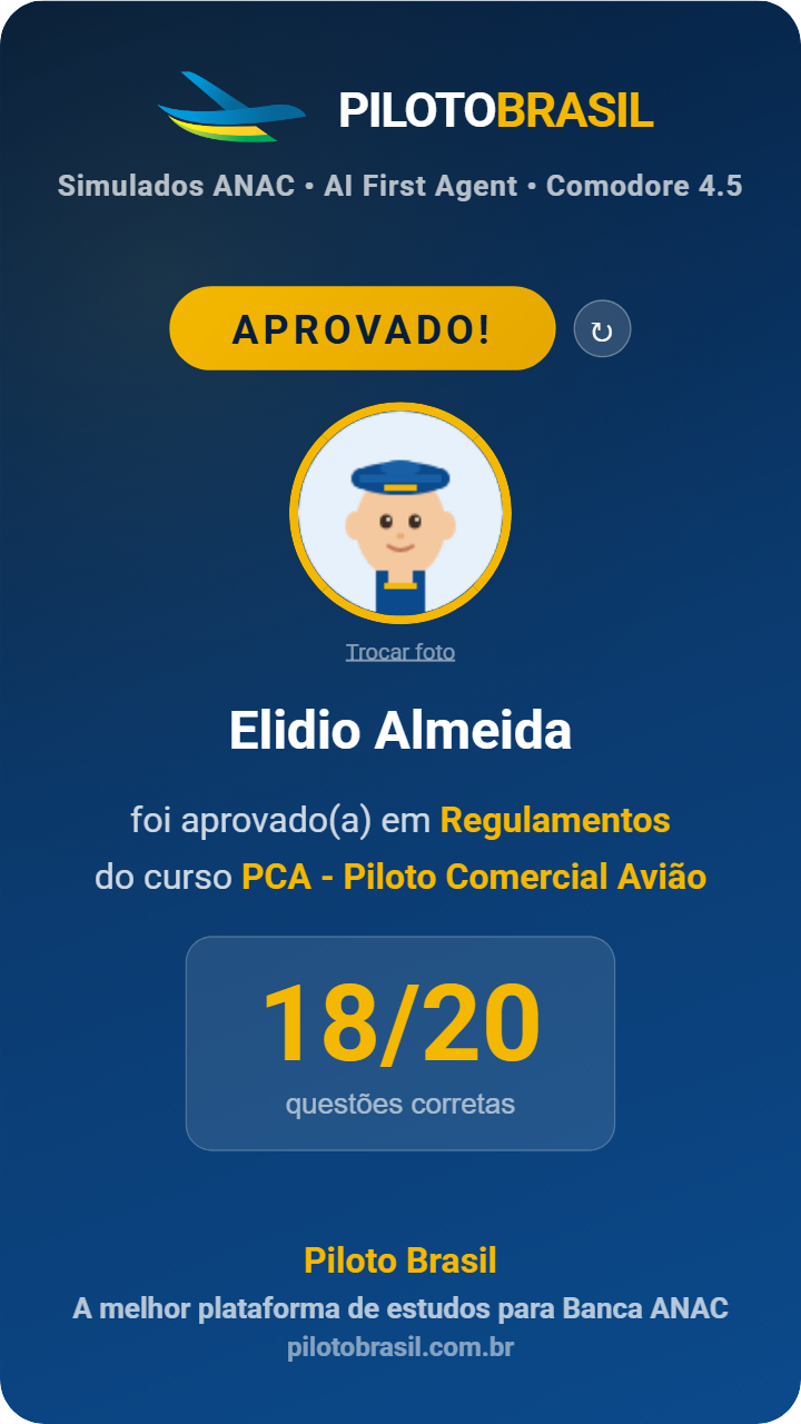 Elidio Almeida aprovado