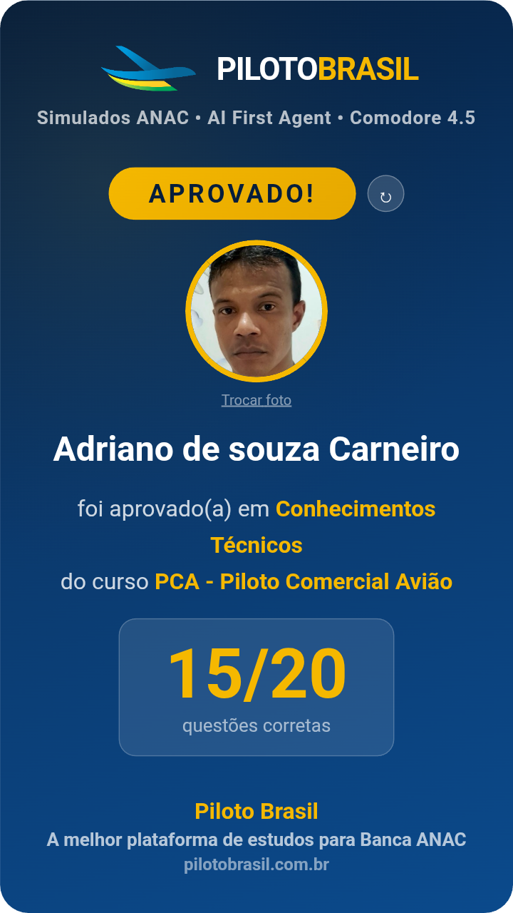 Adriano de souza Carneiro aprovado