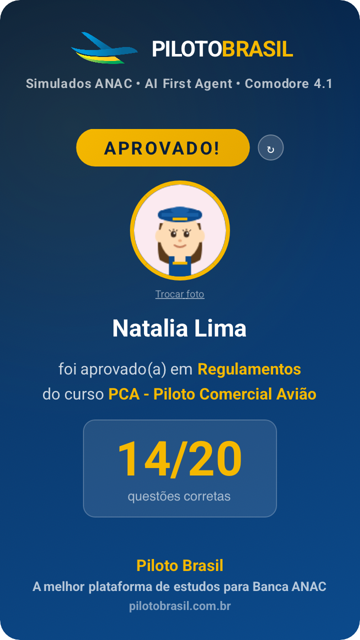 Natalia Lima aprovado