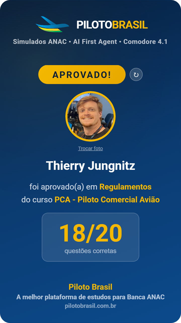 Thierry Jungnitz aprovado