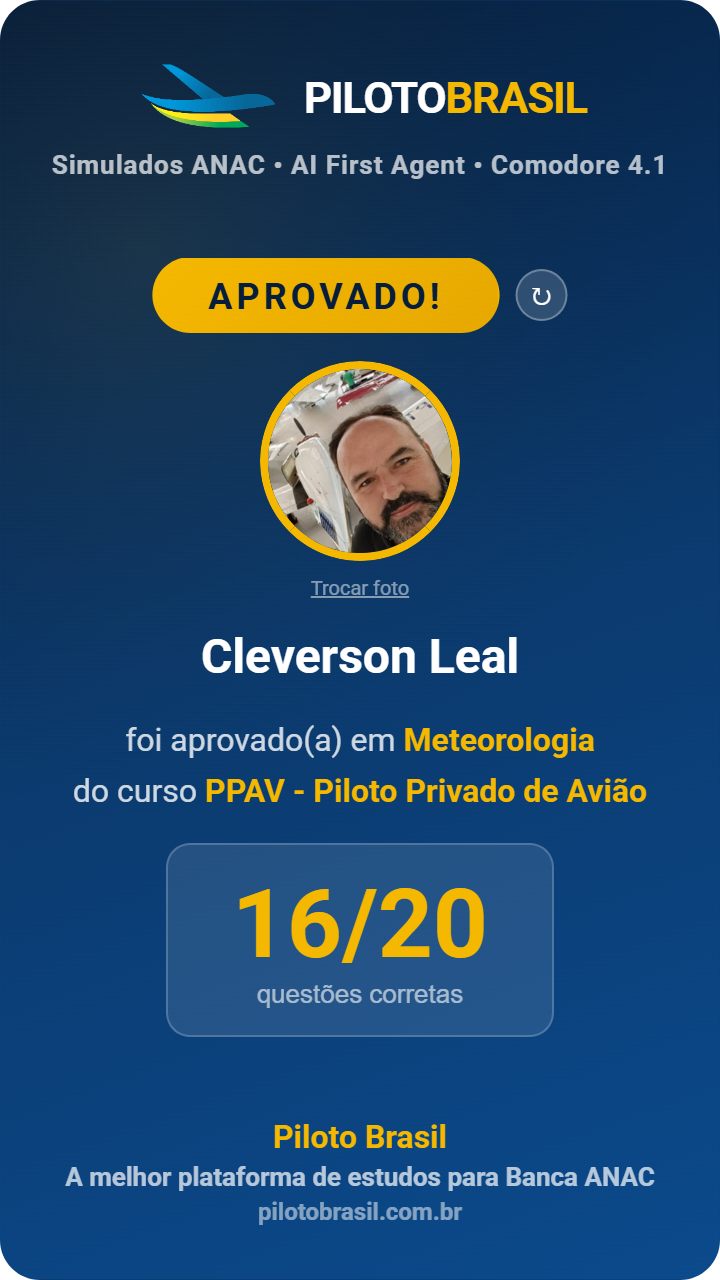 Cleverson Leal aprovado