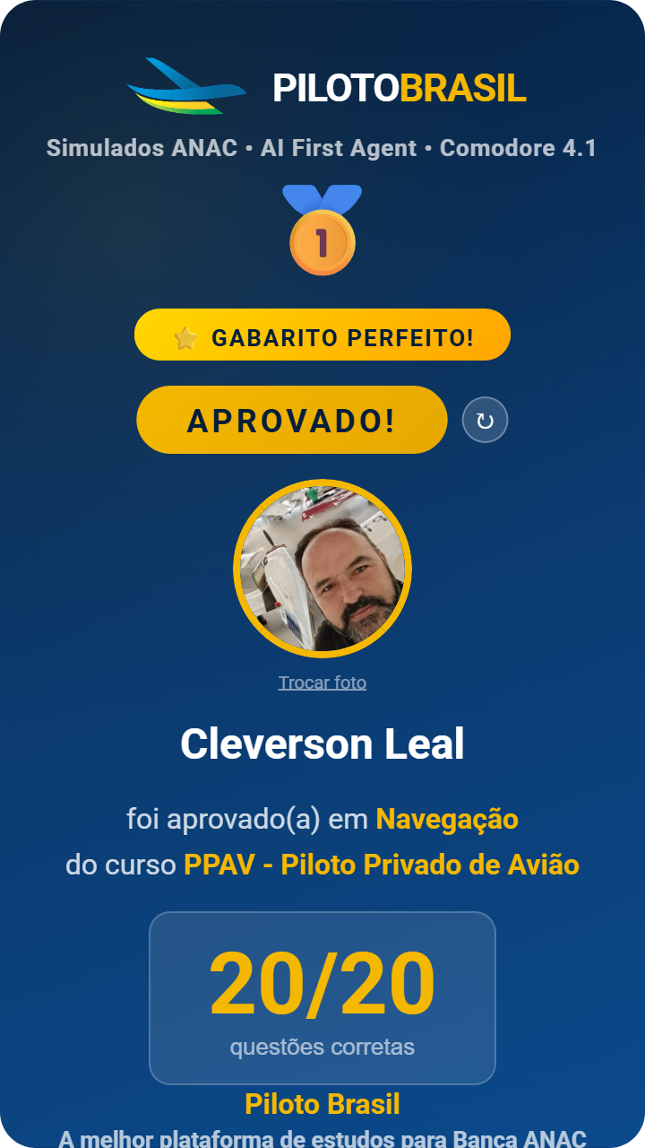 Cleverson Leal aprovado