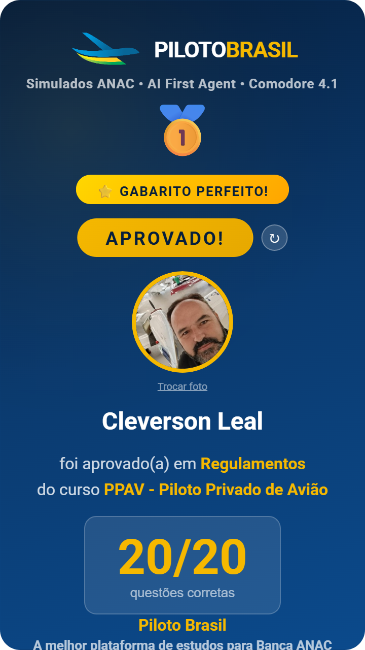 Cleverson Leal aprovado