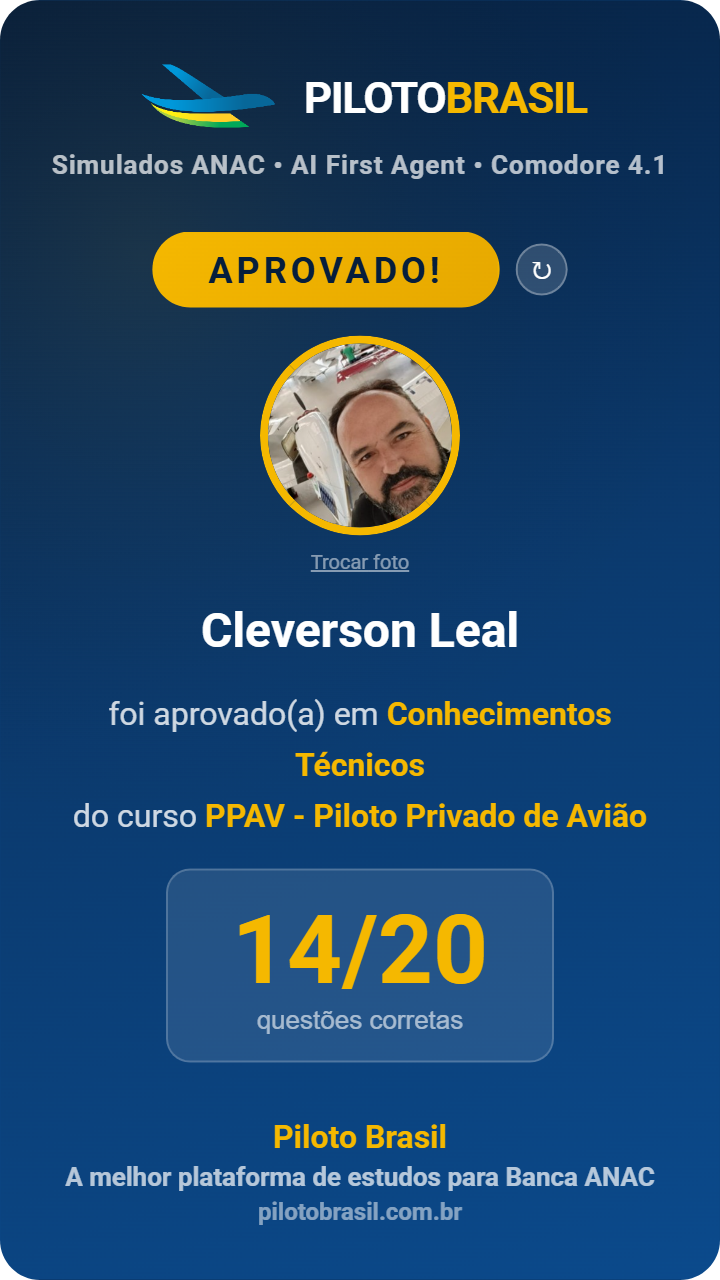 Cleverson Leal aprovado