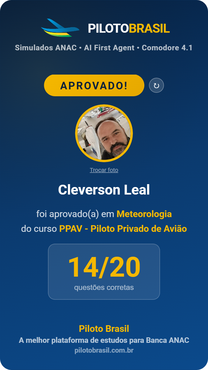 Cleverson Leal aprovado