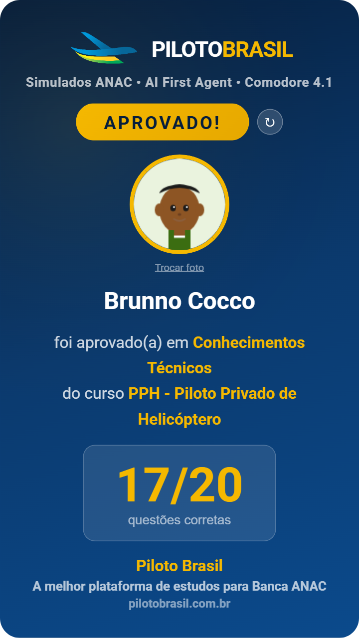 Brunno Cocco aprovado