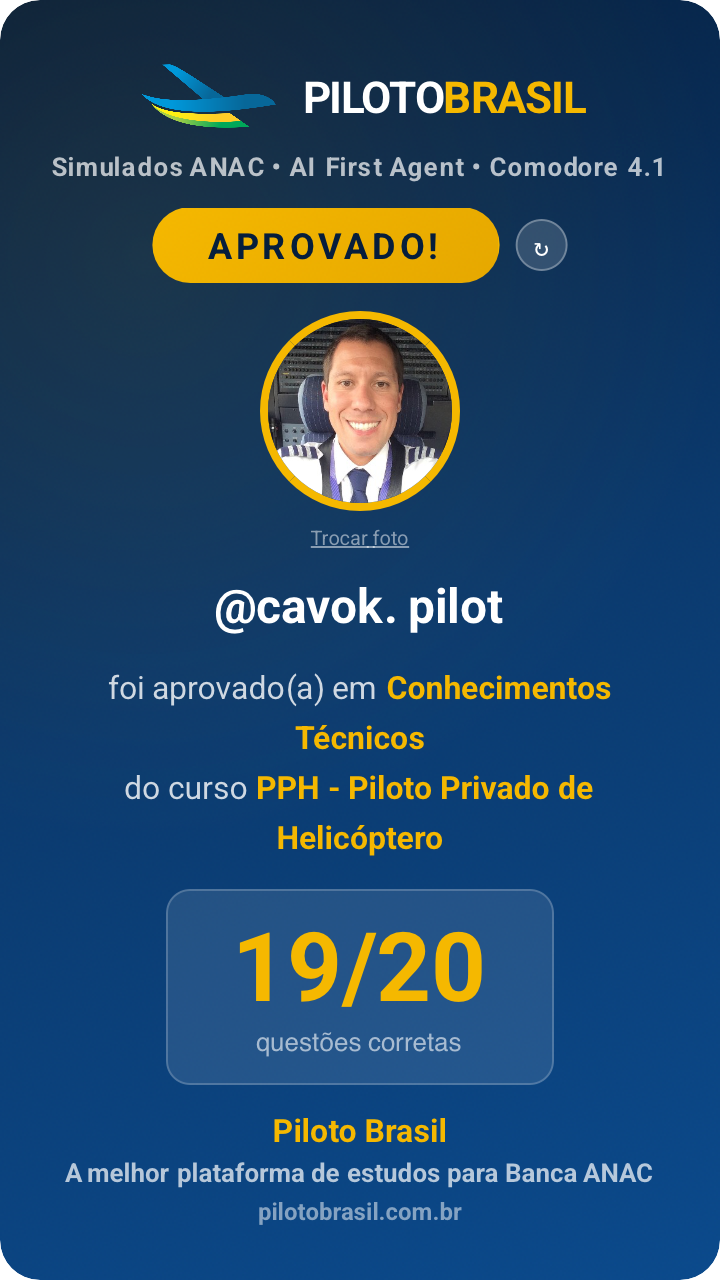 @cavok. pilot aprovado
