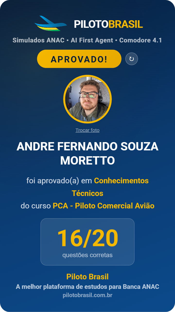 ANDRE FERNANDO SOUZA MORETTO aprovado