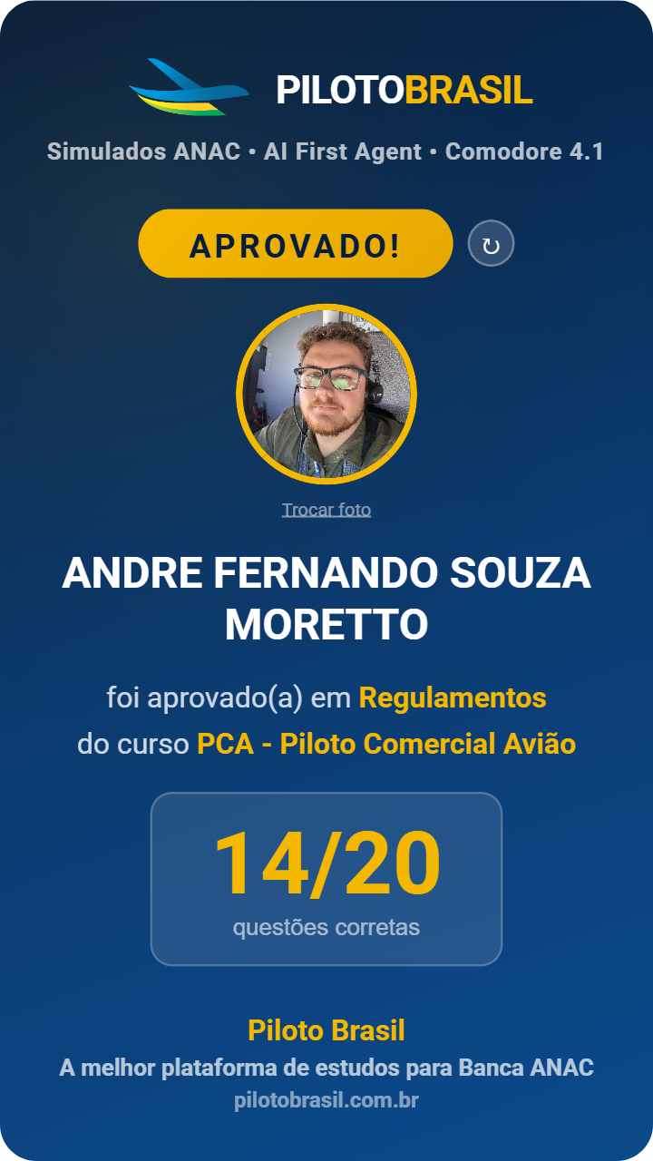 ANDRE FERNANDO SOUZA MORETTO aprovado