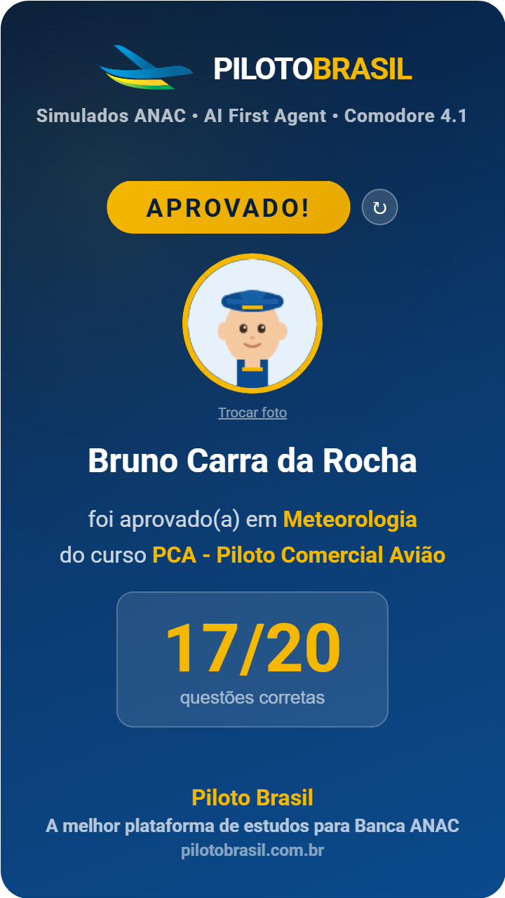 Bruno Carra da Rocha aprovado