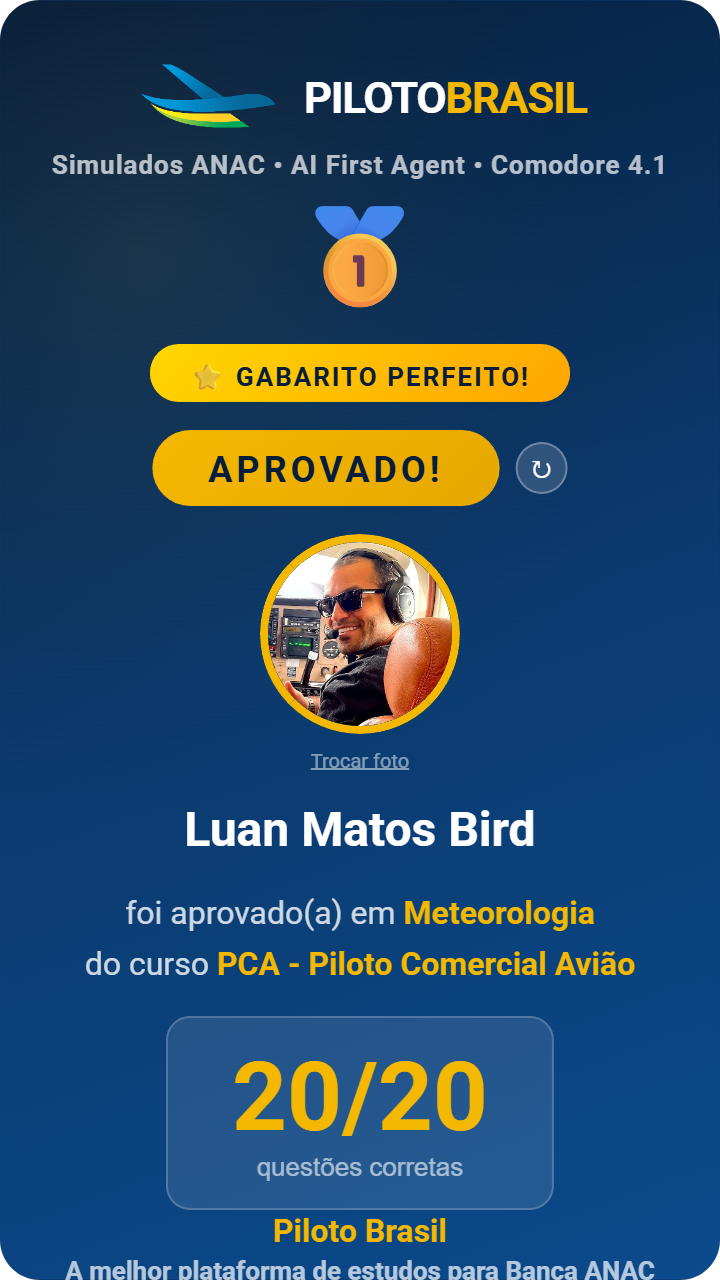 Luan Matos Bird aprovado
