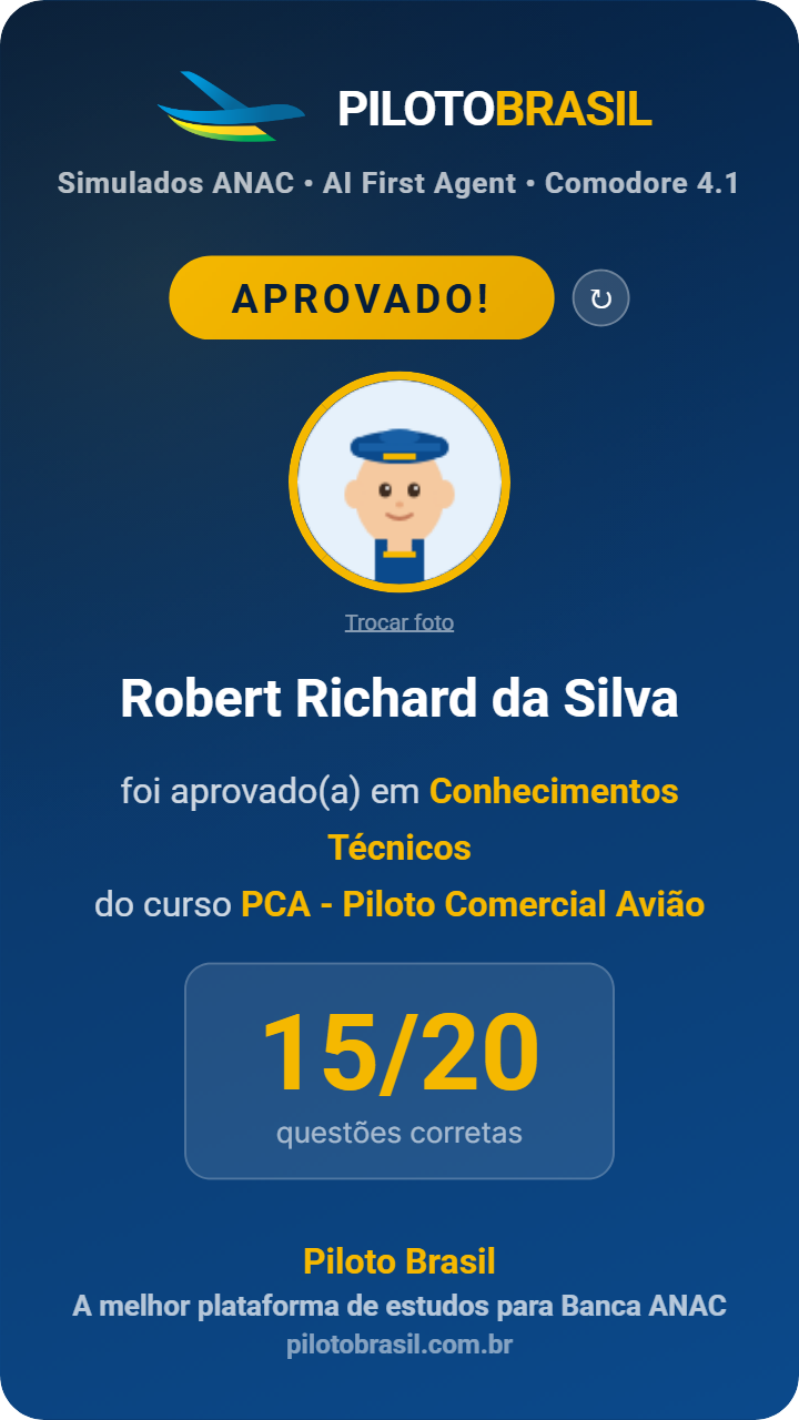 Robert Richard da Silva aprovado