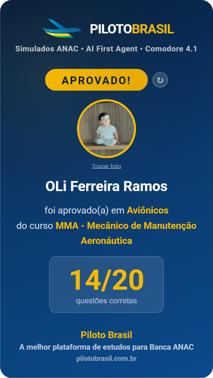 OLi Ferreira  Ramos aprovado