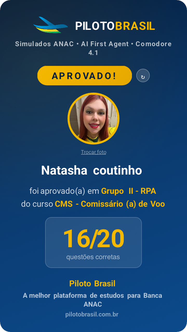 Natasha coutinho aprovado