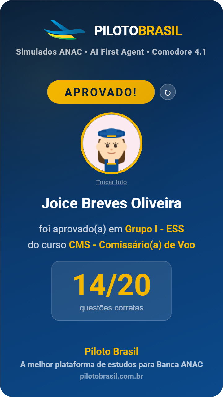 Joice Breves Oliveira aprovado