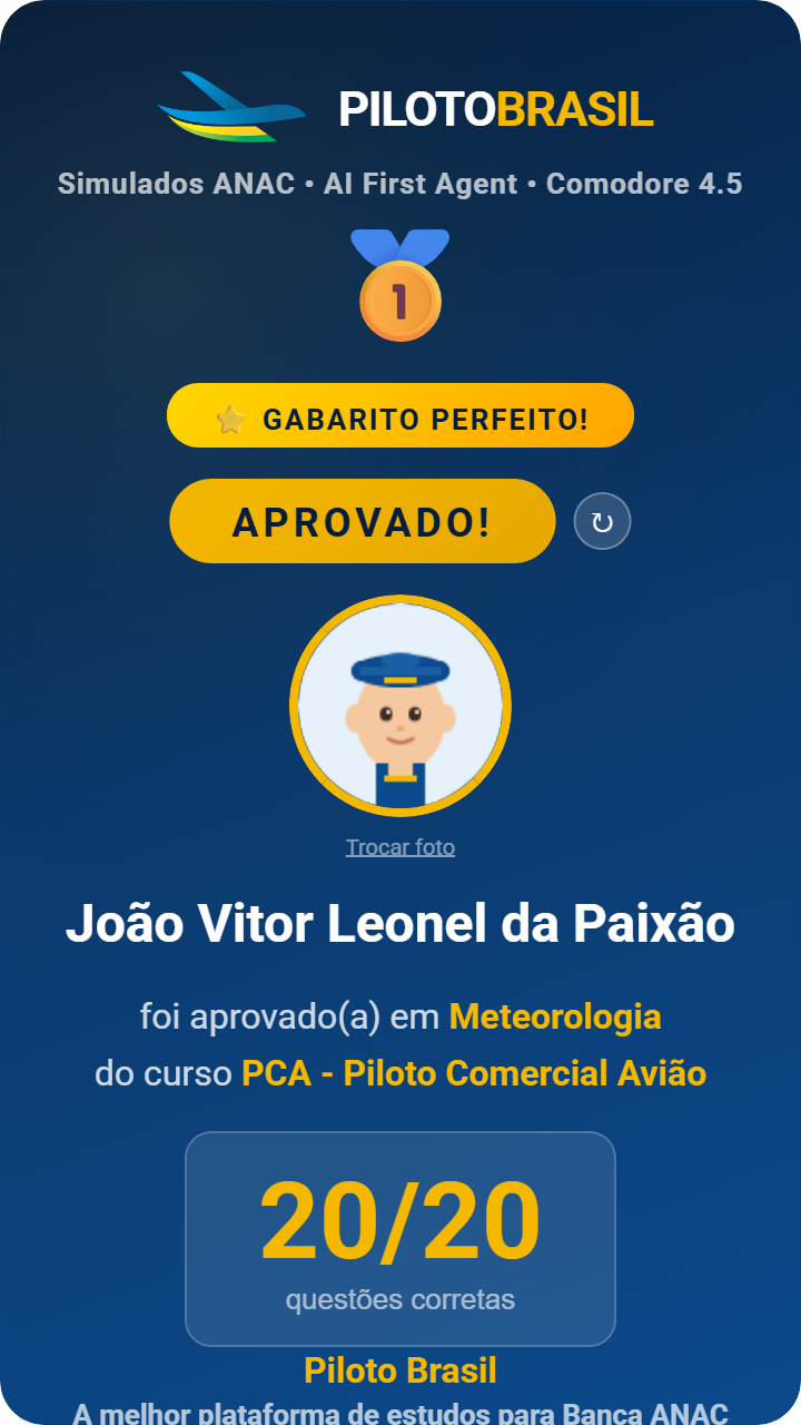 João Vitor Leonel da Paixão aprovado