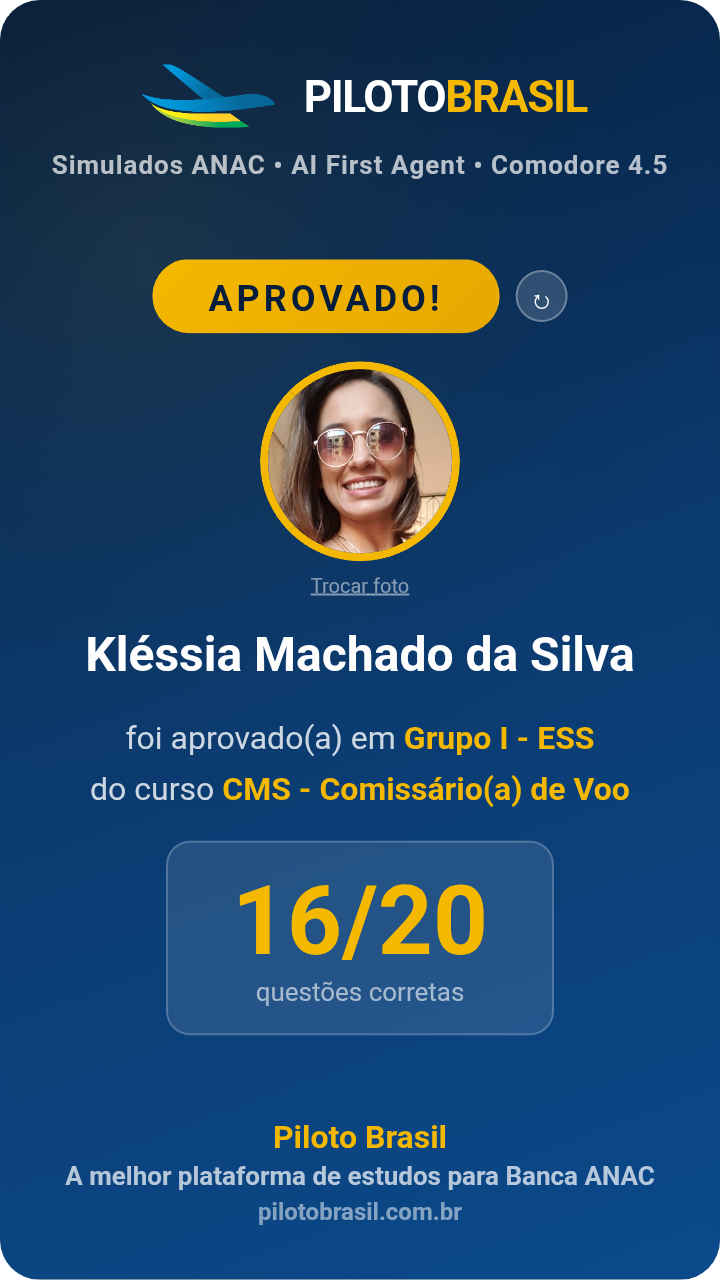 Kléssia  Machado da Silva aprovado