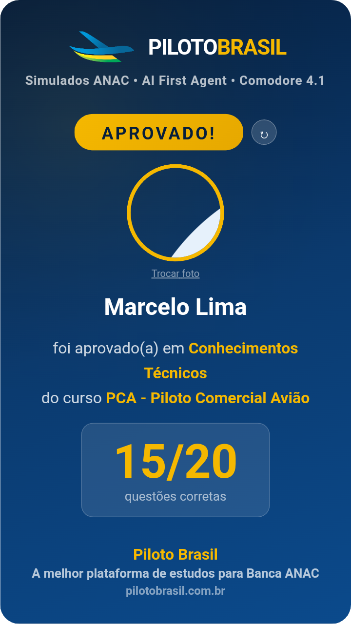 Marcelo Lima aprovado
