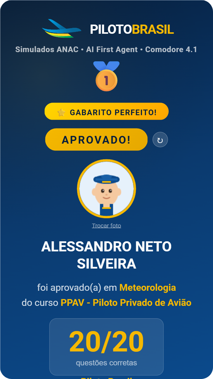 ALESSANDRO NETO SILVEIRA aprovado