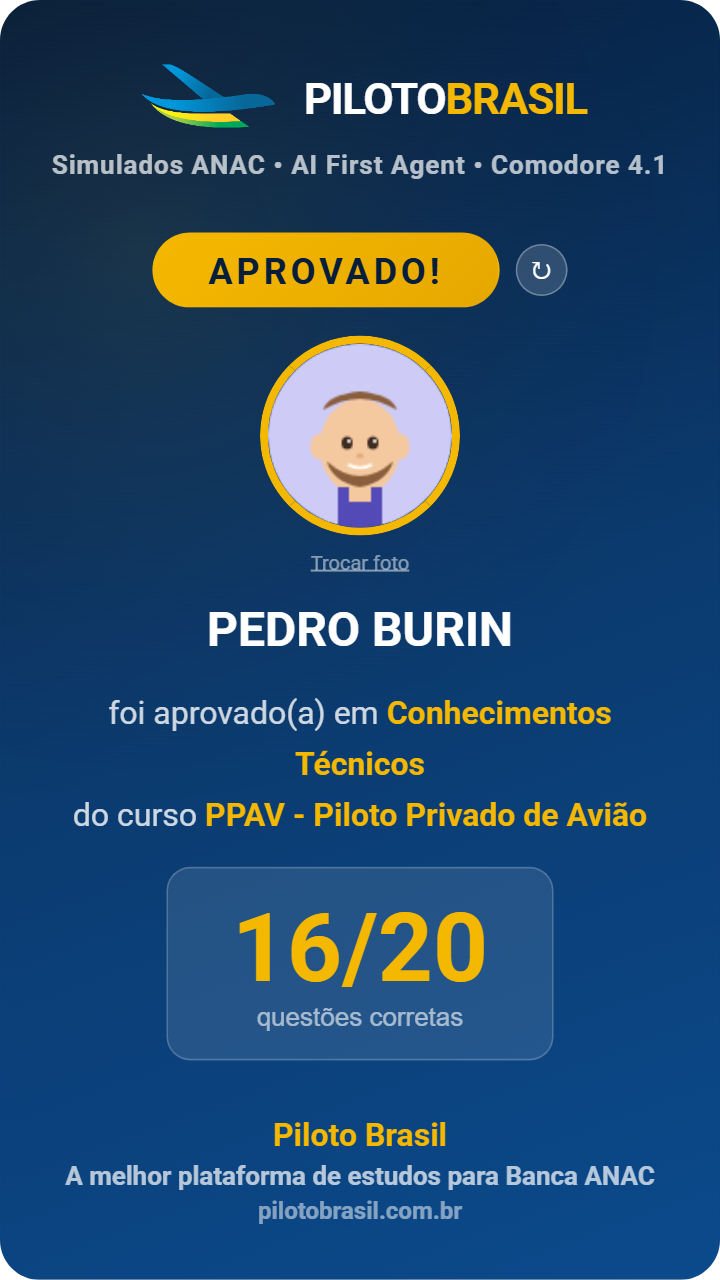 PEDRO BURIN aprovado