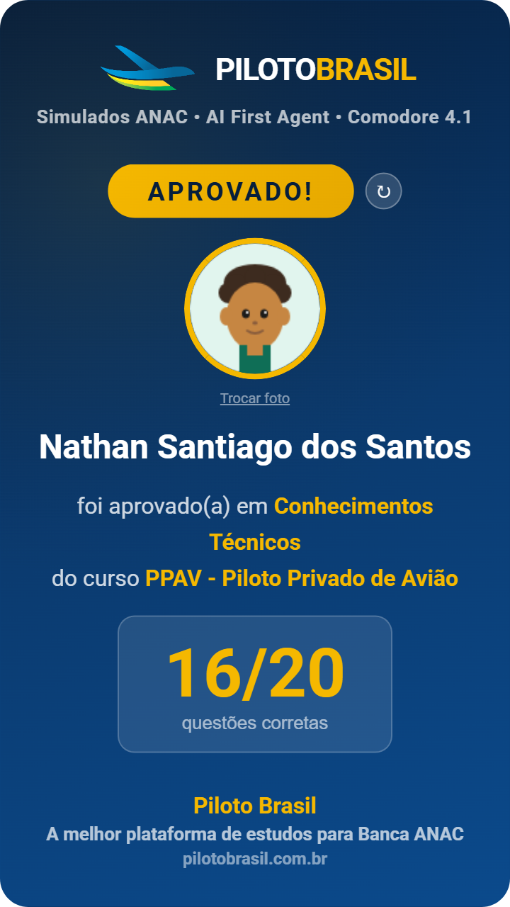Nathan Santiago dos Santos aprovado