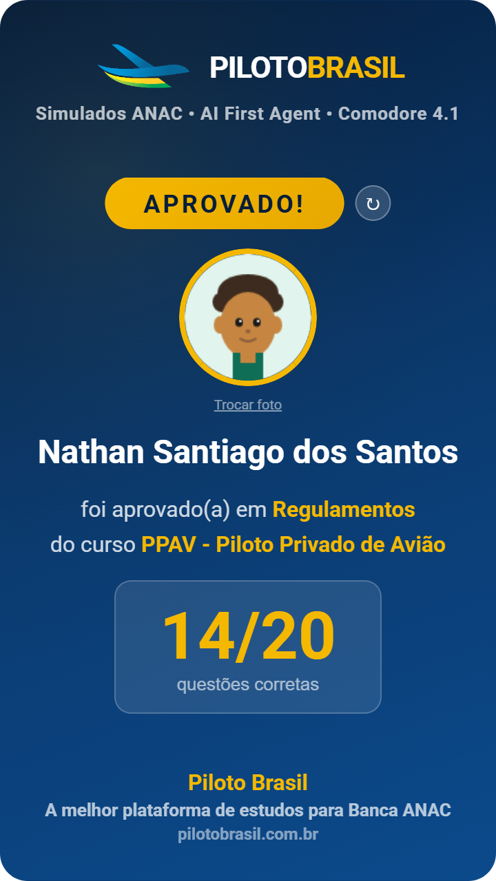 Nathan Santiago dos Santos aprovado