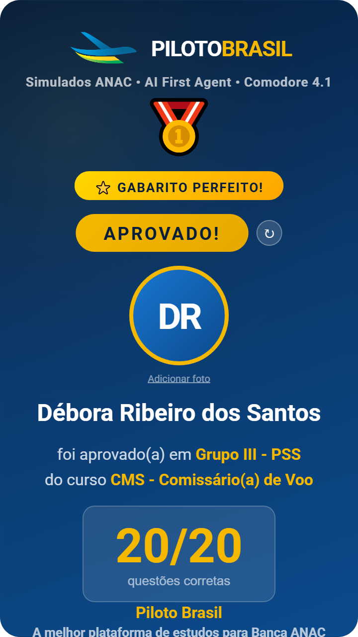 Débora Ribeiro dos Santos aprovado