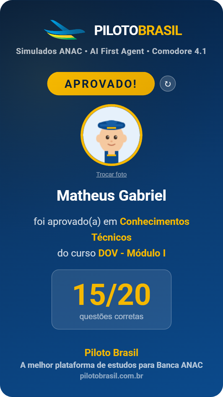 Matheus Gabriel aprovado