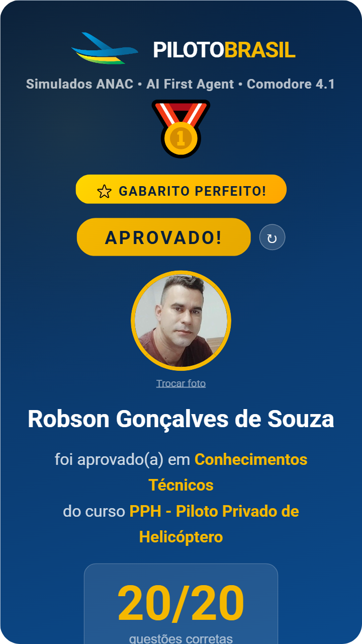 Robson Gonçalves de Souza aprovado